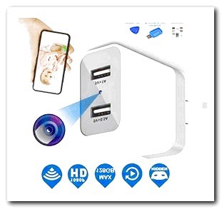 Hidden Camera Charger by Timeqid